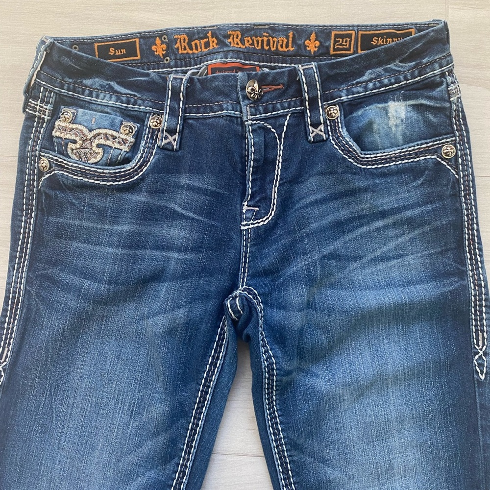 Rock revival skinny jeans size 29